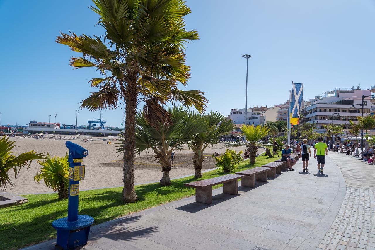 Modern Apartment Los Cristianos Center Exteriör bild